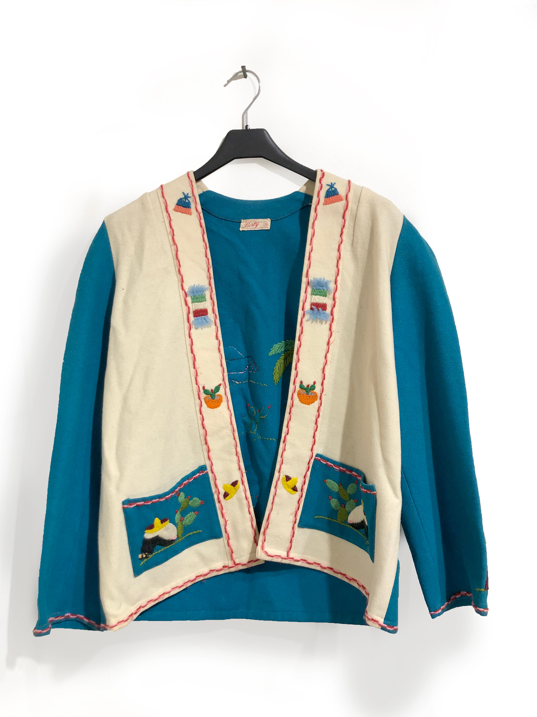 Vintage Mexican embroidered jacket by Creaciones Berty | Morning Star ...