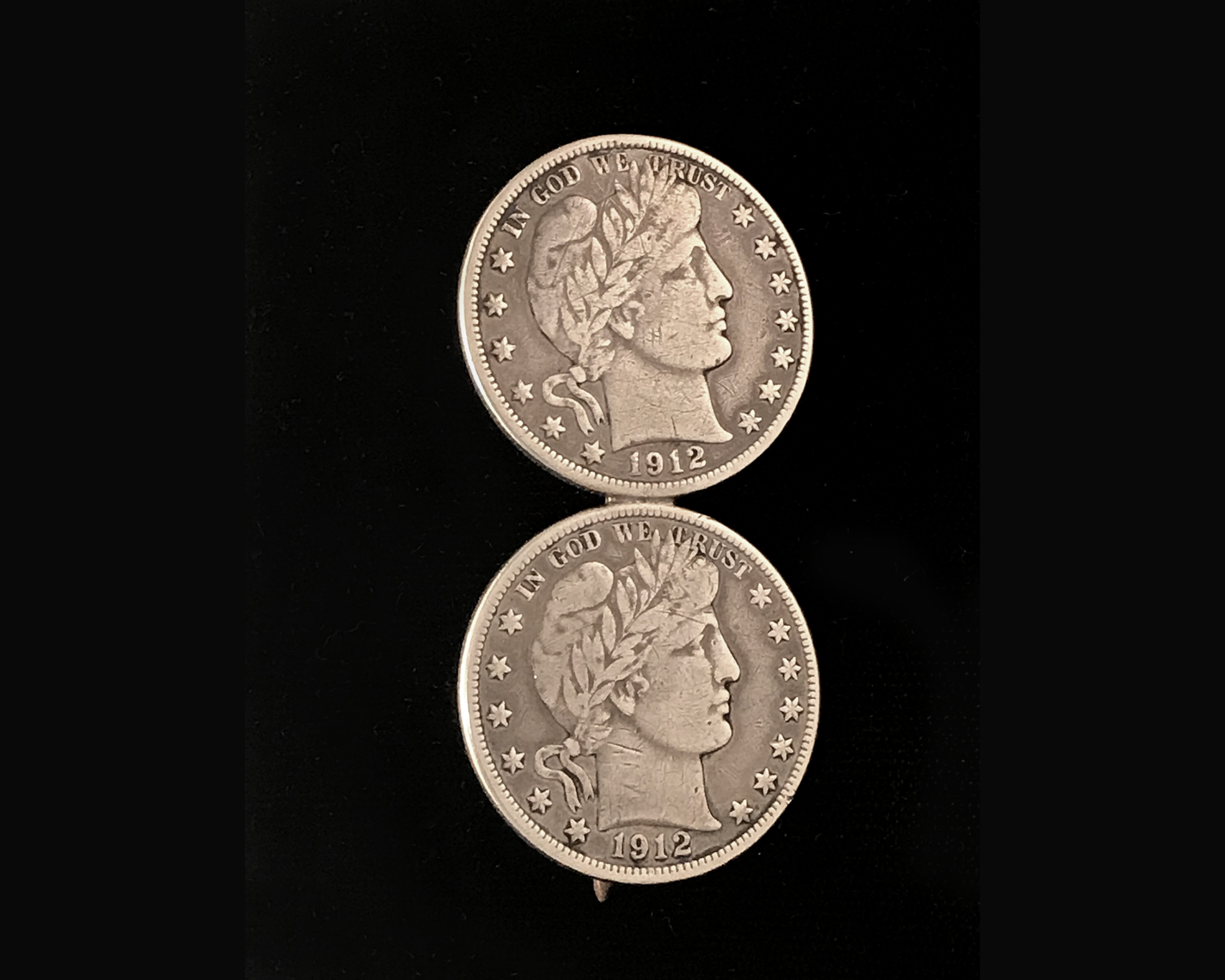 Antique Coin Manta Pin From Laguna Pueblo Morning Star Traders
